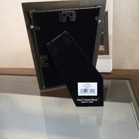 NEW Brass black and gold scroll frame - Picture 3 of 5